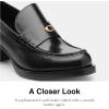 imageCoach Womens Natalie Leather LoaferBlack