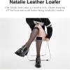 imageCoach Womens Natalie Leather LoaferBlack
