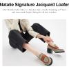 imageCoach Womens Natalie Signature Textile Jacquard LoaferCocoaBurnished Amber