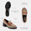 imageCoach Womens Natalie Signature Textile Jacquard LoaferCocoaBurnished Amber