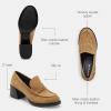 imageCoach Womens Natalie Suede LoaferPeanut