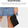 imageCoach Womens Polished Pebble Small WristletBlack