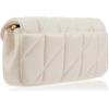 imageCoach Womens Quilted Pillow Leather Tabby Wristlet with ChainChalk