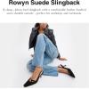 imageCoach Womens Rowyn Slingback PumpBlack Suede