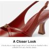 imageCoach Womens Rowyn Slingback PumpRuby