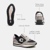 imageCoach Womens Runner SneakerBlackChalk