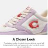 imageCoach Womens Runner SneakerSoft PurpleMulti