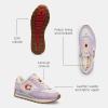 imageCoach Womens Runner SneakerSoft PurpleMulti