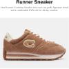 imageCoach Womens Runner SneakerTaupe
