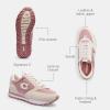 imageCoach Womens Runner SneakerTrue PinkChalk