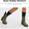 imageCoach Womens Ryder Rainboot Rain ShoeArmy Green