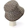 imageCoach Womens Signature C Jacquard Bucket HATBrown