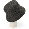 imageCoach Womens Signature C Jacquard Bucket HATCharcoal