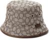 imageCoach Womens Signature C Jacquard Bucket HATOak