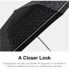 imageCoach Womens Signature C Umbrella LHCharcoal Multi