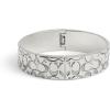 imageCoach Womens Signature Quilted Bangle BraceletSilver