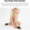 imageCoach Womens Tea Rose Flat Sandal PlatformBlack