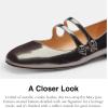 imageCoach Womens Winley Mary Jane FlatAnthracite