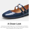 imageCoach Womens Winley Mary Jane FlatDeep Blue