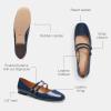 imageCoach Womens Winley Mary Jane FlatDeep Blue