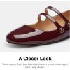 imageCoach Womens Winley Mary Jane FlatMerlot
