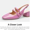 imageCoach Womens Winley Slingback Mary Jane Flat CharcoalBlack 5