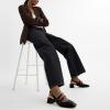 imageCoach Womens Winley Slingback Mary Jane FlatCharcoalBlack