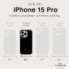 imageCoach iPhone 15 Pro Case Compatible with MagSafe  Tea RoseCharcoal