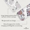 imageCoach iPhone 15 Pro Case Compatible with MagSafe  Tea RoseMoody Floral