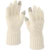 imageCoach womens Cable Knit GloveChalk