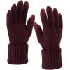 imageCoach womens Cable Knit GloveOxblood