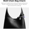 imageCoach womens Motif Chain Bag CharmLhMulti