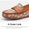 imageCoach womens Sculpted C Driver in Signature Textile JacquardCocoaBurnished Amber