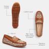 imageCoach womens Sculpted C Driver in Signature Textile JacquardCocoaBurnished Amber