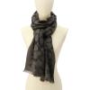 imageCoach womens Signature C Border StoleBlack