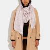 imageCoach womens Signature C Border StoleBlush