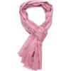 imageCoach womens Signature C Border StoleFuchsia