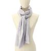 imageCoach womens Signature C Border StoleGrey