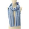 imageCoach womens Signature C Border StoleMist Blue