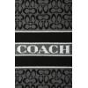 imageCoach womens Signature C Logo Knit ScarfBlack