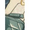 imageCoach womens Stacked Tabby Printed Silk SquareChalk Multi