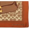 imageCoach womens Tabby Printed Silk SquareBurnished Amber