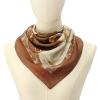 imageCoach womens Tabby Printed Silk SquareBurnished Amber