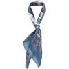 imageCoach womens Tabby Printed Silk SquareDeep Blue