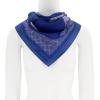 imageCoach womens Tabby Printed Silk SquareSky Blue