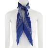 imageCoach womens Tabby Printed Silk SquareSky Blue