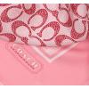 imageCoach womens Vintage Signature C Printed Silk SquareFlower Pink