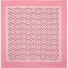 imageCoach womens Vintage Signature C Printed Silk SquareFlower Pink