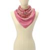 imageCoach womens Vintage Signature C Printed Silk SquareFuchsia