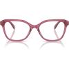 Transparent Burgundy/Demo Lens